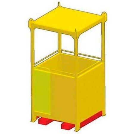 MACHINING & WELDING BY OLSEN, INC. M&W Personnel Basket Removable Test Weight (Qty. 1) - 500 Lb. Capacity 14369